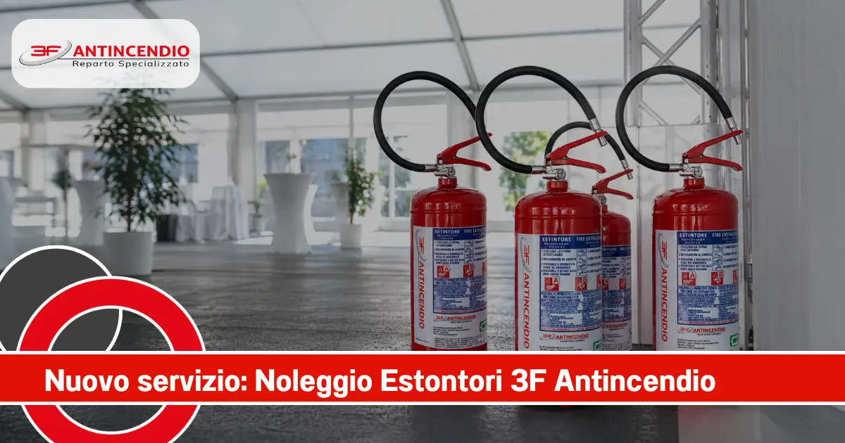 Noleggio estintori: una soluzione pratica per eventi 
